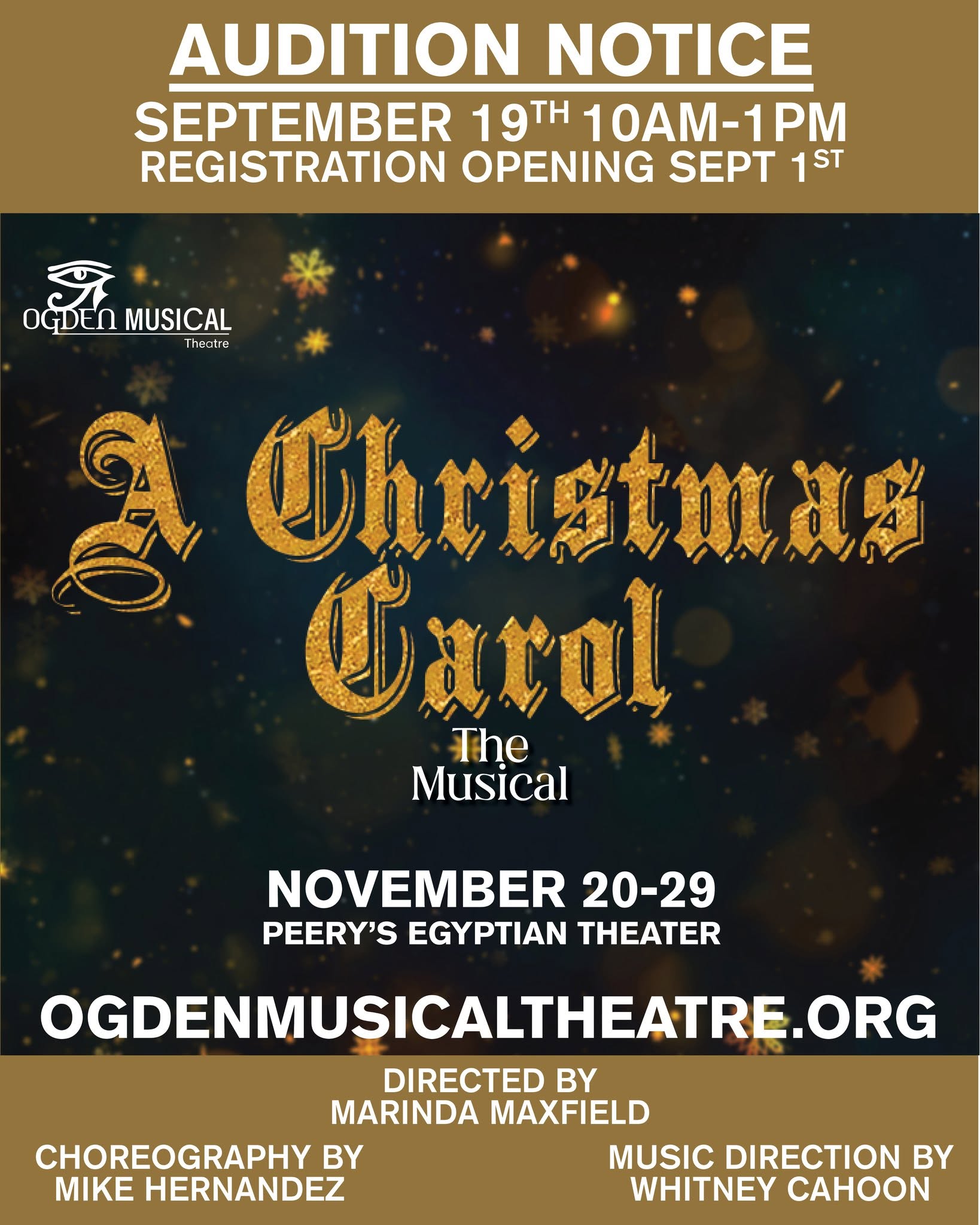 A Christmas Carol – Auditions